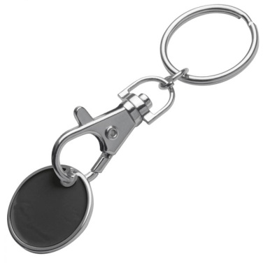 Logo trade promotional products picture of: Keyring with shopping coin ARRAS