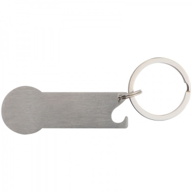 Logo trade business gift photo of: Keyring with shopping cart chip STICKIT