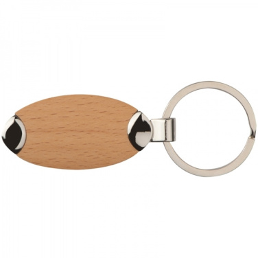 Logo trade promotional items image of: Wooden keyring BALTRUM