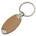 Wooden keyring BALTRUM, brown