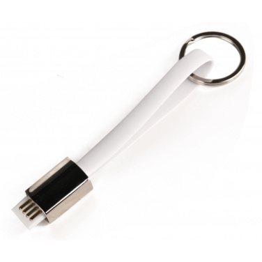 Logotrade advertising products photo of: Data transfer cable and keyring