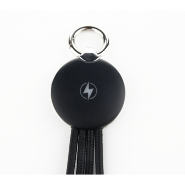 Logo trade corporate gift photo of: 3in1 cable with enlighted logo for engraving, RXD-368