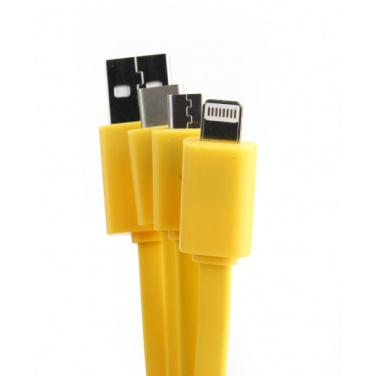 Logo trade corporate gift photo of: Personalized charging cable 3in1