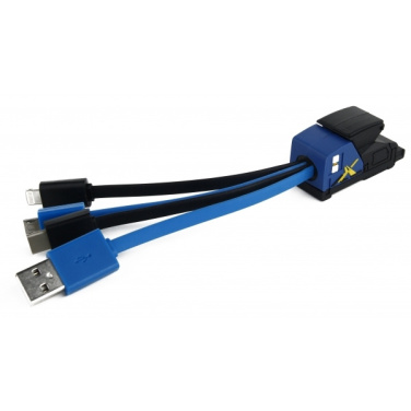 Logo trade promotional products picture of: Personalized charging cable 3in1