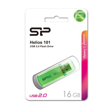 Logo trade promotional products image of: Pendrive silicon power helios 101 2.0