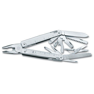 Logo trade promotional merchandise photo of: SwissTool Plus - 41 tools Victorinox