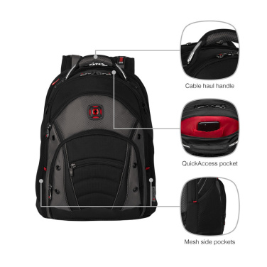 Logo trade promotional gifts image of: Backpack Wenger Synergy 16''