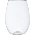 Plastic glass ST. TROPEZ 450 ml, transparent