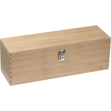 Logo trade promotional product photo of: Wooden wine box SAINT-ETIENNE