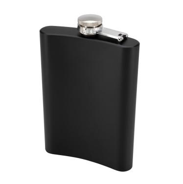 Logo trade promotional products picture of: Hip flask OLYMPOS Schwarzwolf