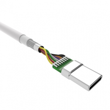 Logotrade promotional merchandise photo of: Data transfer cable LK10 Type - C Quick Charge 3.0