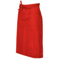 Cotton apron MJOLDEN, red