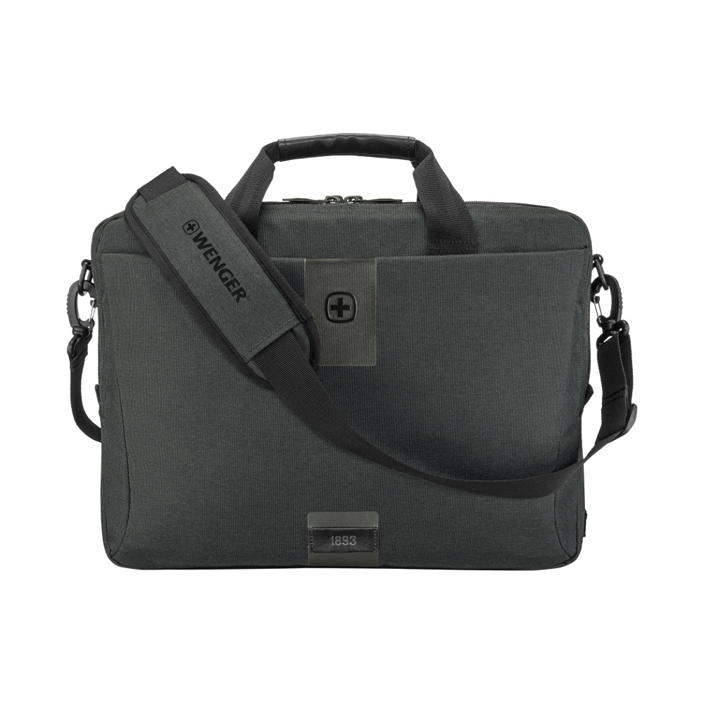 Logo trade business gift photo of: Laptop bag Wenger MX ECO Brief 16''