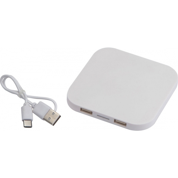 Logo trade corporate gifts image of: Wireless charger LINCOLN