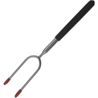 Logo trade promotional giveaways picture of: BBQ forks LIPNO Schwarzwolf