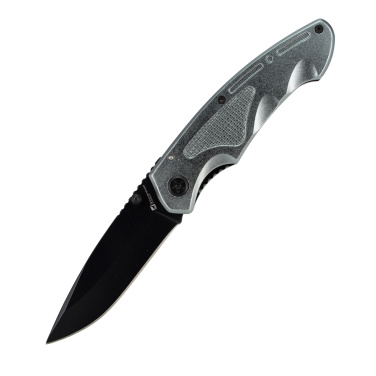 Logo trade promotional items image of: Pocket knife MATRIX Schwarzwolf