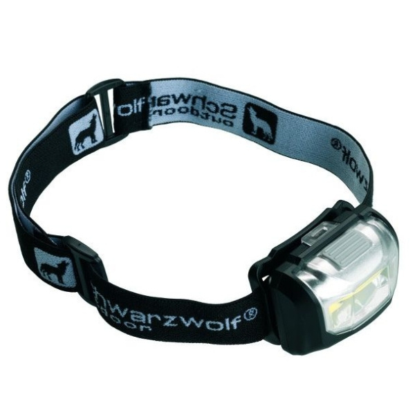 Logotrade promotional gift image of: Head lamp TRONADOR Schwarzwolf