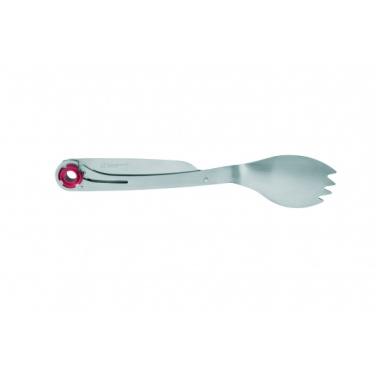 Logo trade promotional merchandise photo of: Multifunctional spoon LATEMAR Schwarzwolf