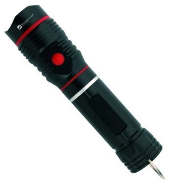 Logo trade business gift photo of: Flashlight BIWA Schwarzwolf