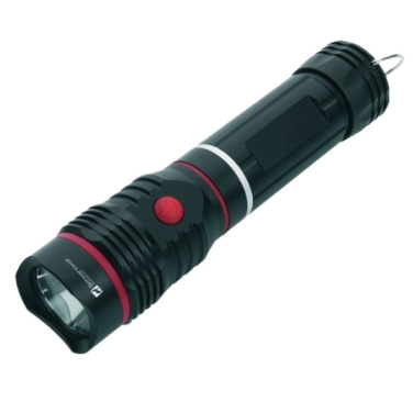 Logo trade business gifts image of: Flashlight BIWA Schwarzwolf