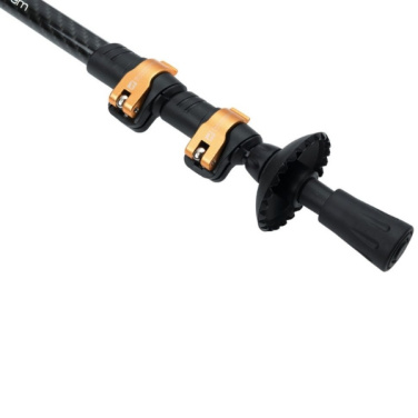 Logo trade promotional item photo of: Trekking poles DENALI Schwarzwolf