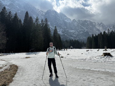 Logotrade business gifts photo of: Trekking poles DENALI Schwarzwolf