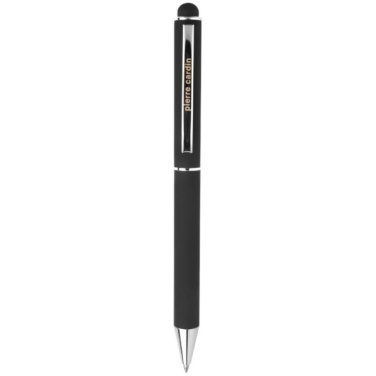 Logo trade promotional merchandise photo of: Metal ballpoint pen, touch pen, soft touch CLAUDIE Pierre Cardin