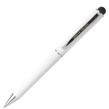 Logo trade corporate gifts picture of: Metal ballpoint pen, touch pen, soft touch CLAUDIE Pierre Cardin