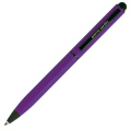 Metal ballpoint pen, touch pen, soft touch CELEBRATION Pierre Cardin, violet