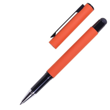 Logo trade corporate gifts image of: Roller touch pen, soft touch CELEBRATION Pierre Cardin