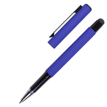 Logotrade promotional giveaway image of: Roller touch pen, soft touch CELEBRATION Pierre Cardin