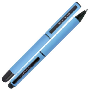 Logo trade business gift photo of: Writing set touch pen, soft touch CELEBRATION Pierre Cardin