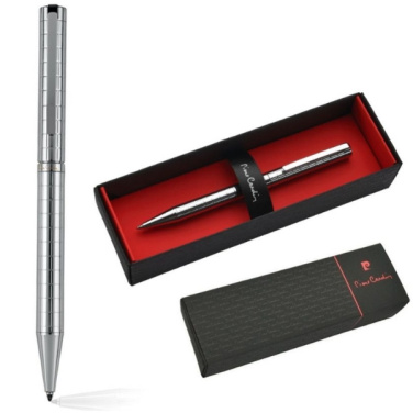 Logo trade promotional merchandise picture of: Metal ballpoint pen ESPACE Pierre Cardin