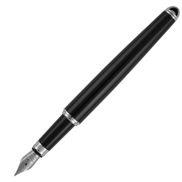 Logo trade promotional gifts image of: Writing set ballpoint pen & fountain pen JACQUES Pierre Cardin