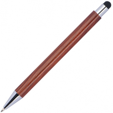 Logo trade promotional products image of: Wooden ballpen BILZEN