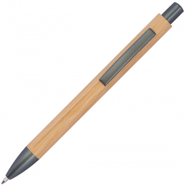 Logotrade promotional gift picture of: Bamboo ballpen BERINGEN