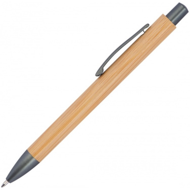 Logo trade corporate gifts picture of: Bamboo ballpen BERINGEN