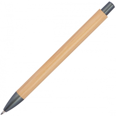 Logo trade advertising products picture of: Bamboo ballpen BERINGEN