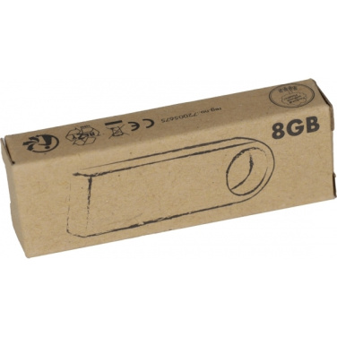 Logo trade business gift photo of: USB stick 8GB LANDEN