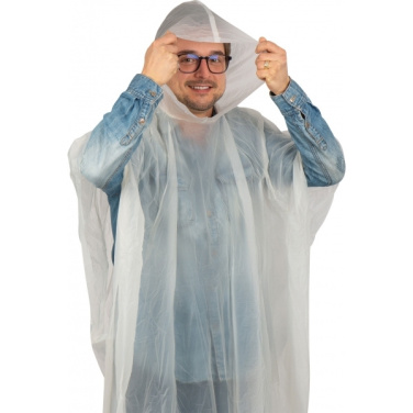 Logo trade business gift photo of: Rain poncho FLEURUS