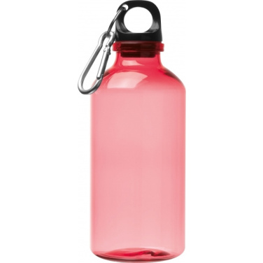 Logo trade business gifts image of: Recycled PRT bottle MECHELEN 400 ml