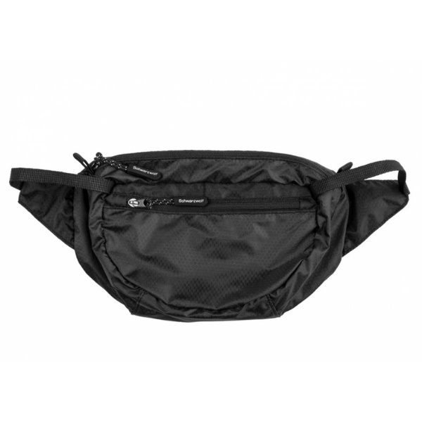 Logo trade business gifts image of: Waist bag MOBILA Schwarzwolf