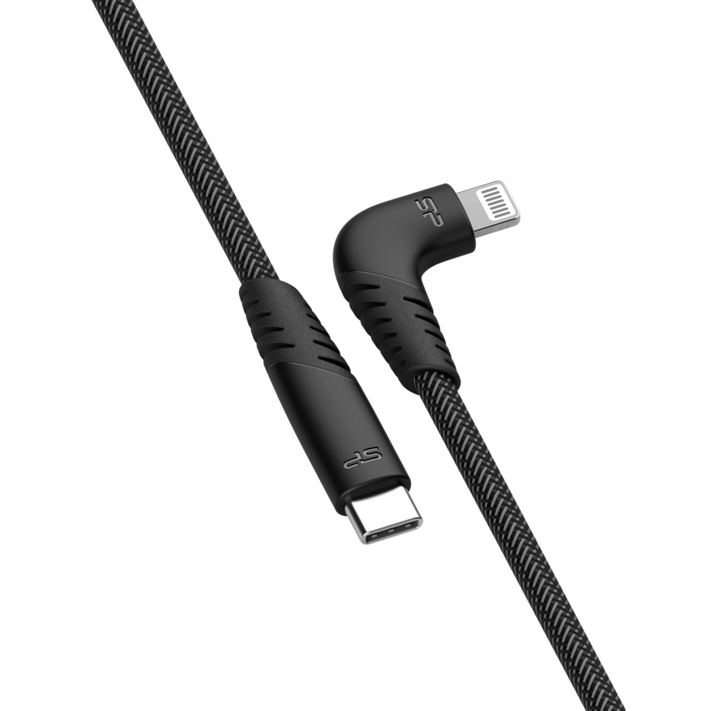 Logotrade corporate gift picture of: DATA TRANSFER CABLE Boost Link Nylon LK50CL Type C Lightning