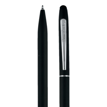 Logo trade promotional merchandise image of: Metal ballpoint pen touch pen ADELINE Pierre Cardin