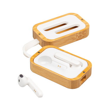 Logo trade promotional item photo of: Bluetooth earbuds BARCELONA