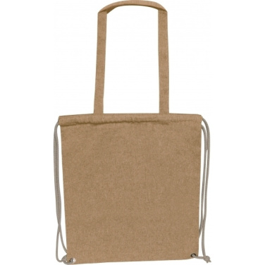 Logotrade promotional merchandise image of: Recycled cotton bag ADDISON