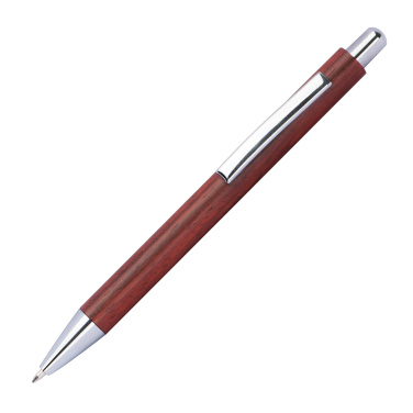 Logo trade promotional merchandise photo of: Wooden pen POSADAS