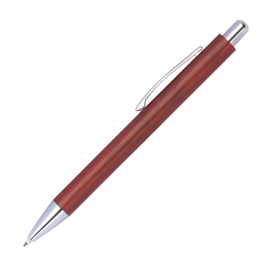 Logo trade promotional merchandise picture of: Wooden pen POSADAS