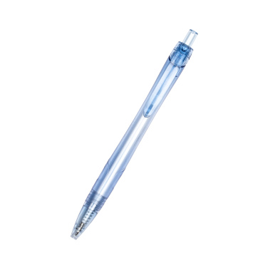 Logotrade promotional gift image of: Transparent ballpen GLASGOW