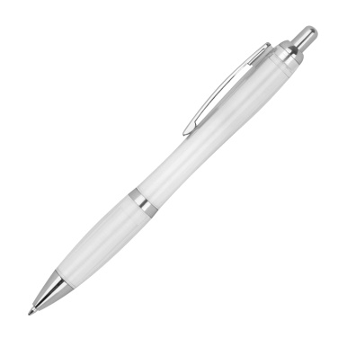 Logotrade promotional item picture of: Transparent ballpen ALKEN